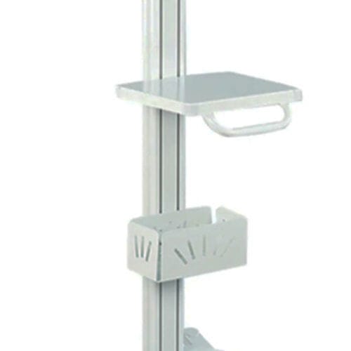 Panel PC telemedicine cart - TLMC03 - nuovalaris - video-conferencing / mobile / height-adjustable