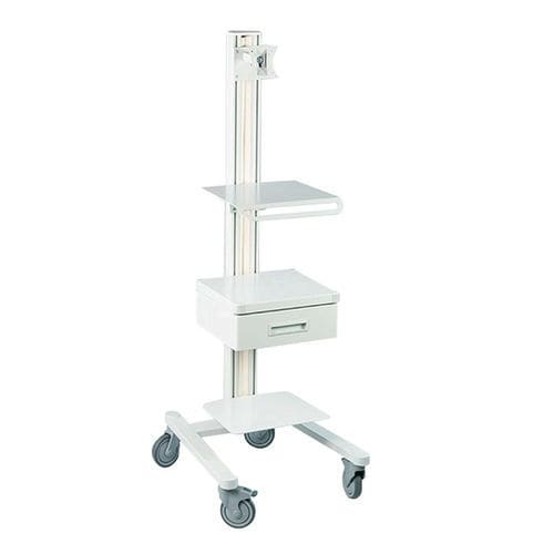 Video-conferencing telemedicine cart - TLM04-PROF - nuovalaris - for tablet PC / for laptop / point-of-care