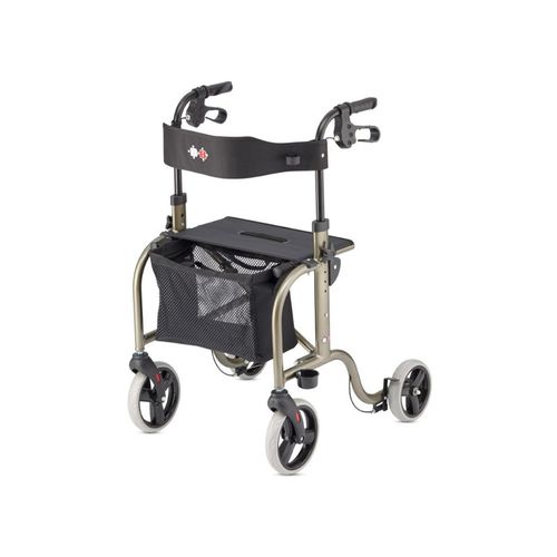 4-caster rollator - RL-Smart - Bischoff & Bischoff - with seat / height ...