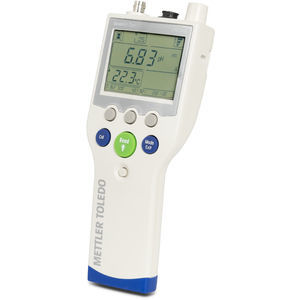 Laboratory pH meter - SevenGo Duo  SG23 - Mettler Toledo - portable / with conductivity meter