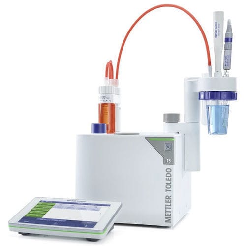 Karl Fischer titrator - Excellence T5 - Mettler Toledo - volumetric / coulometric / laboratory
