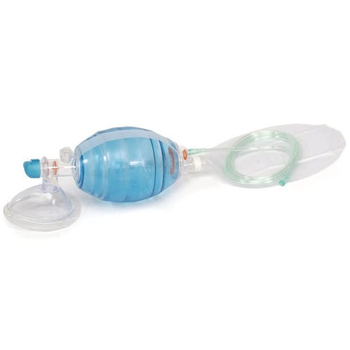 PVC manual resuscitator - T30533 - Ferno (UK) Limited - silicone / with mask / disposable