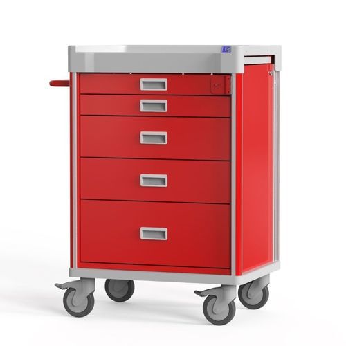 Medical trolley MX31EMG Bailida emergency / for general purposes / with oxygen cylinder holder