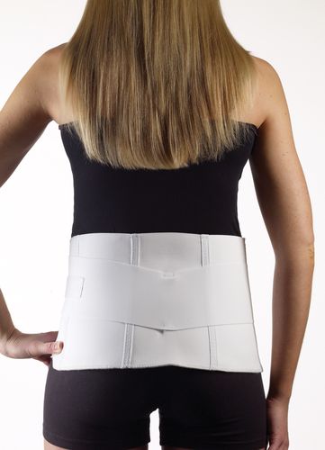Lumbar support belt - 35-18 series - Corflex - adult / semi-rigid / with suspenders
