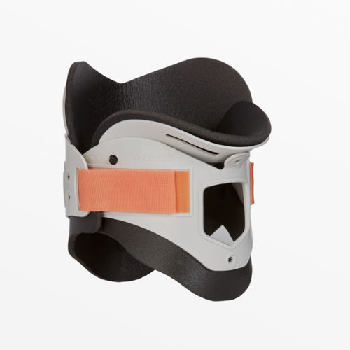 2-piece emergency cervical collar - NecLoc® - Össur - adjustable size / with tracheal opening