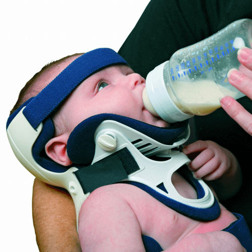 Rigid cervical collar - Papoose® - Össur - C4 / with tracheostomy opening / pediatric