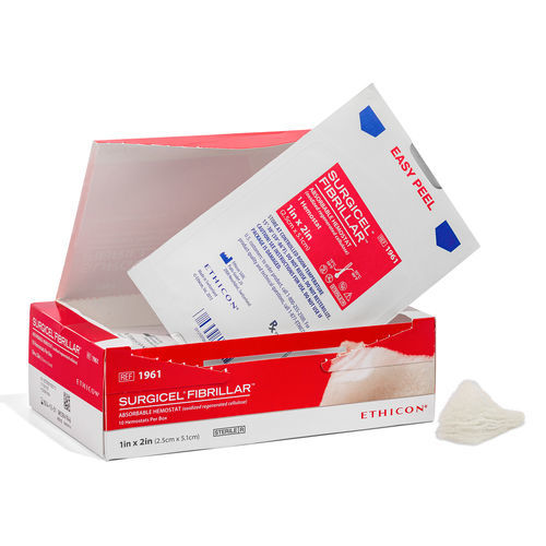 Hemostatic pad - SURGICEL™ FIBRILLAR™ - Ethicon