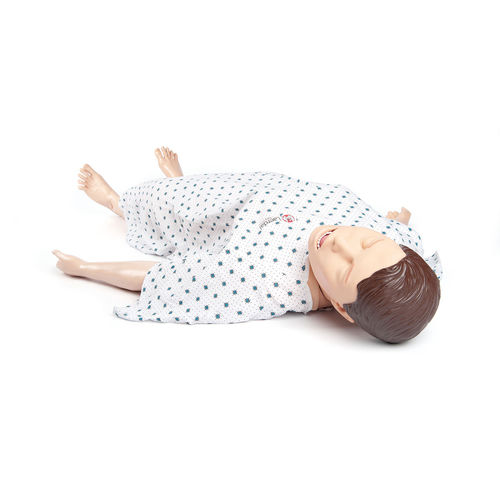 Nursing care training manikin - Nursing Anne™ - Laerdal Medical - trauma / with digital real-time feedback / with sound generator