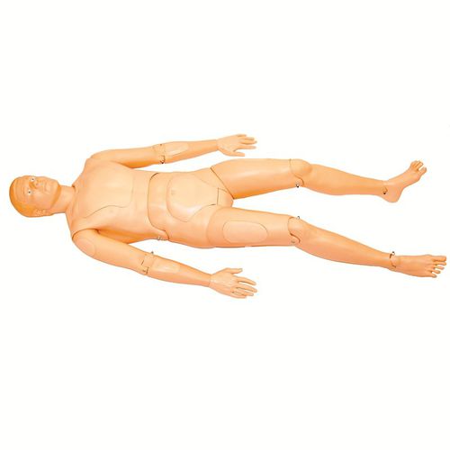 First aid patient simulator - Extri Kelly - Laerdal Medical - emergency care / trauma / adult