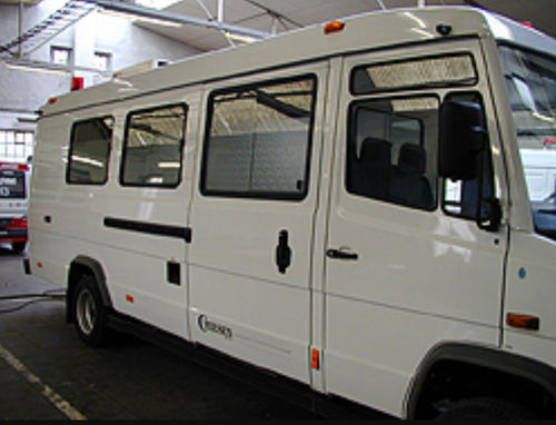 Blood donation mobile health vehicle - C. Miesen - van