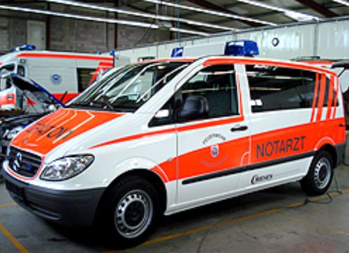 Emergency mobile health vehicle - Mercedes Benz Vito - C. Miesen - van