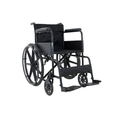 Manual wheelchair - PS-CT11 - PROJESAN - all-terrain / folding / with legrest