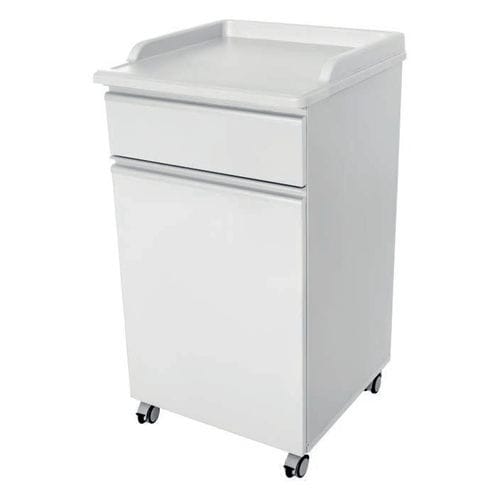 Bedside cabinet on casters - MS 2154 - MESPA - with drawers