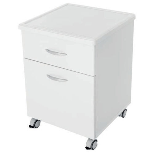 Bedside cabinet on casters - MS 2151 - MESPA - with drawers