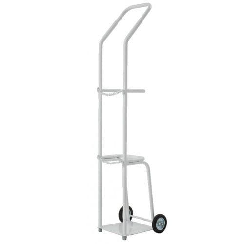 Oxygen cylinder holder - MS 1800 - MESPA - on casters
