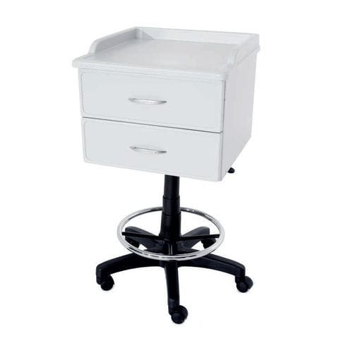 Medical cart - MS 1560 - MESPA - for monitors / transport / with drawer