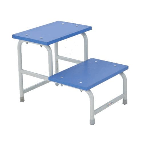 2-step step stool - MS 1660 - MESPA - wooden