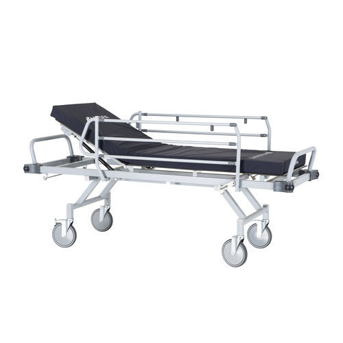 Transport stretcher trolley - Velo Basic  - MESPA - pneumatic / with adjustable backrest / Trendelenburg