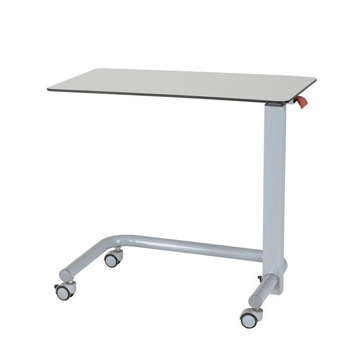 Overbed table on casters - MS 2171 - MESPA - height-adjustable