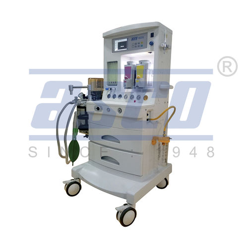 Trolley-mounted anesthesia workstation - EMD601 - Apothecaries Sundries - with respiratory monitoring