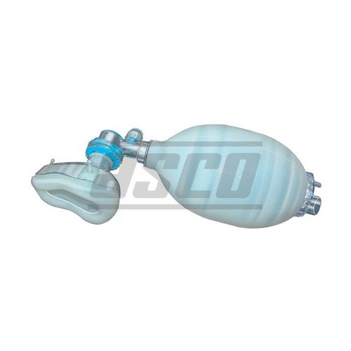 Silicone manual resuscitator - AP 1000 - Apothecaries Sundries Mfg. Co. - with valve
