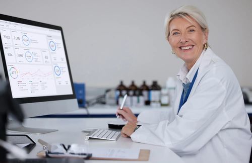 Histopathology laboratory AI platform - SlideRightQA - Barco - medical imaging / data management / image analysis