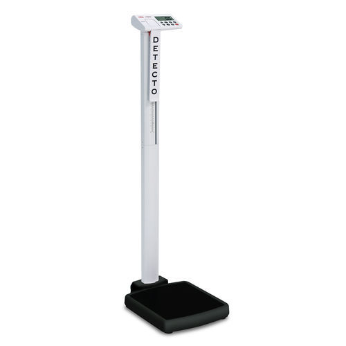 Electronic patient weighing scale - SOLO - DETECTO - for humans / platform / column type