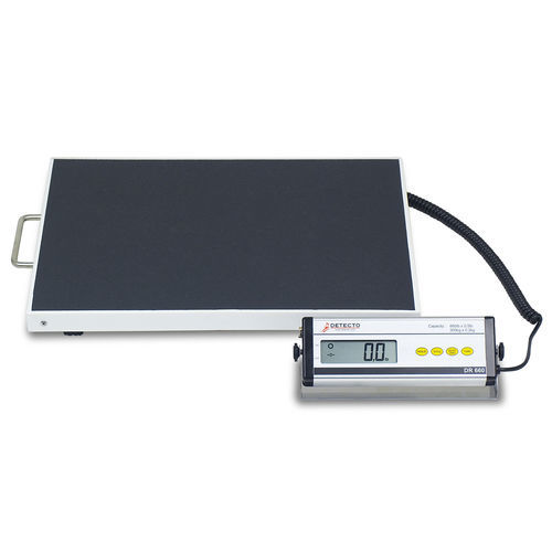 Bariatric patient weighing scale - DR660 - DETECTO - electronic / for humans / portable