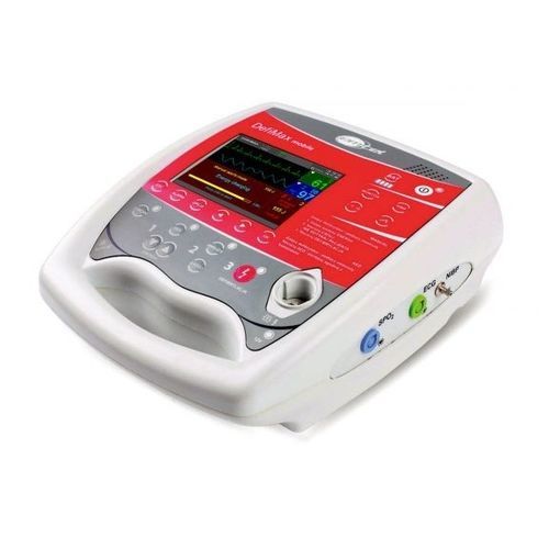 Semi-automatic external defibrillator - DefiMax - EMTEL Śliwa sp.k. - with ECG monitor / biphasic