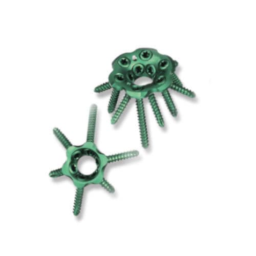 Wrist arthrodesis plate - 3.7206 series - ChM - locking / titanium