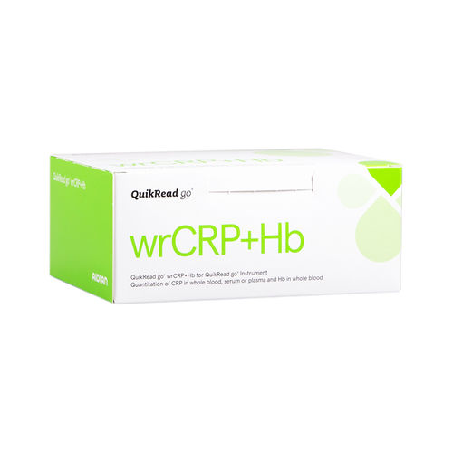 Rapid infectious disease test - QuikRead go wrCRP+Hb - Aidian Oy - CRP / hemoglobin / whole blood