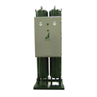 Medical oxygen generator - OG-2000 - Oxygen Generating Systems International - fixed / PSA / 2-tank