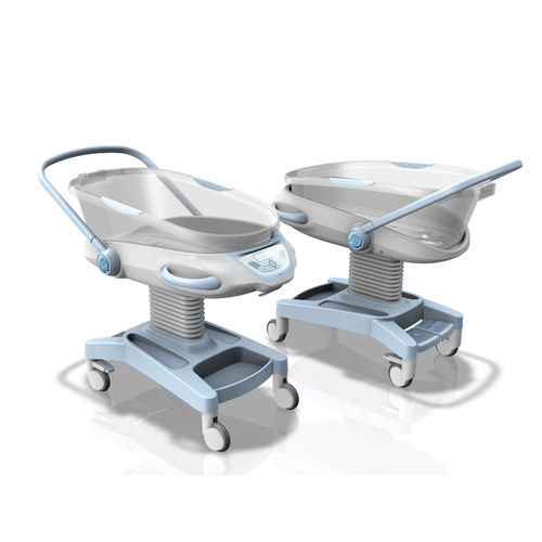 Baby hospital cot - LS-4YC - Beijing Julongsanyou Technology - on casters
