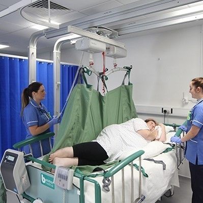 Lifting patient lift - BMHUT - Benmor Medical - electric / ceiling-mounted / transportable