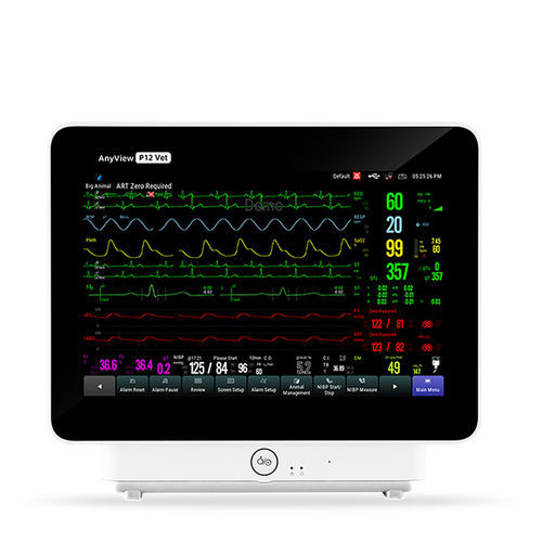 Modular multiparameter monitor - P12 Vet - Guangdong Biolight Meditech - SpO2 / NIBP / veterinary
