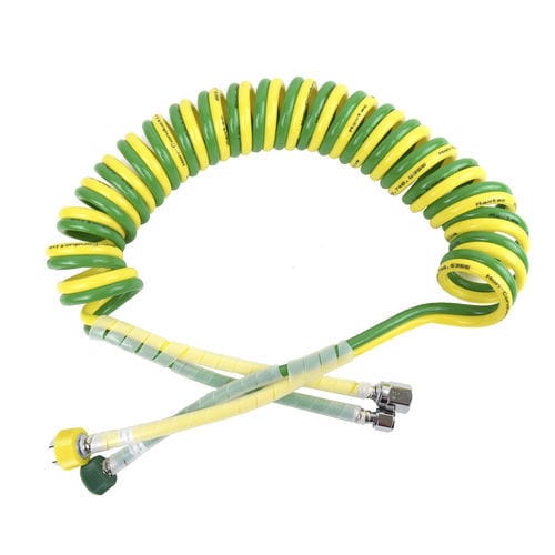 Coiled oxygen online tubing