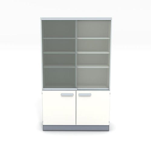 Laboratory cabinet - Burdinola - with door / fixed