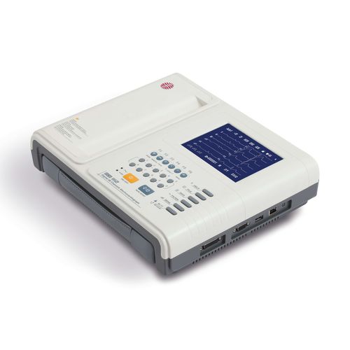 Resting electrocardiograph - ECG-1112L - CAREWELL - 12-channel / digital / with printer