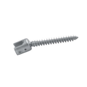 Thoraco-lumbar pedicle screw - 3143 series - SOFEMED International - polyaxial / titanium