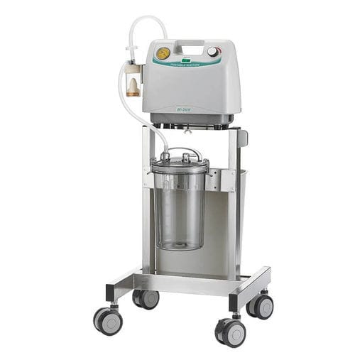 Electric surgical suction pump - DF-760B - Doctor's Friend Medical Instrument - on casters