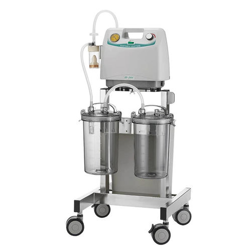 Electric surgical suction pump - DF-760C - Doctor's Friend Medical Instrument - on casters