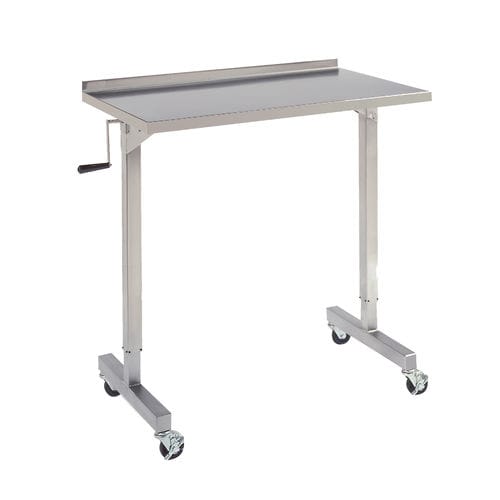 adjustable height instrument table