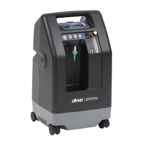 Medical oxygen concentrator - 1025UK - Drive DeVilbiss Europe - on casters