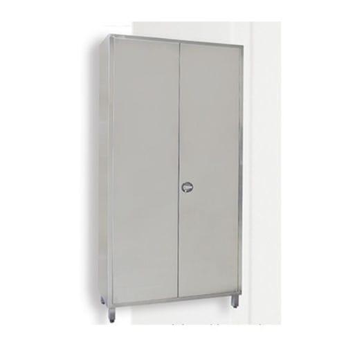 Hospital cabinet - UC-2HD - Eagle Star Metallic - with door / on casters / stainless steel