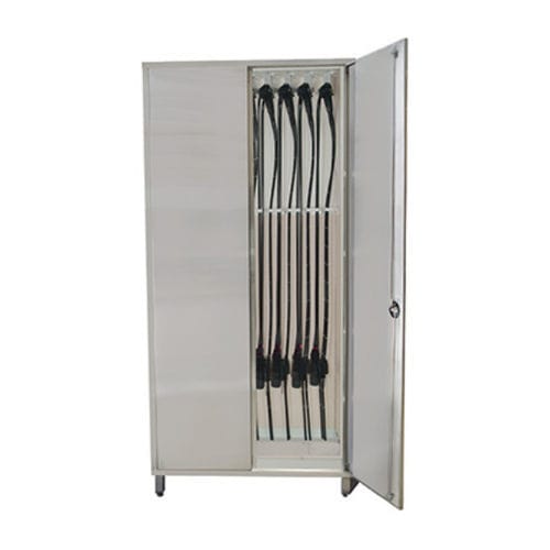 Endoscope cabinet - ESC-2D - Eagle Star Metallic - hospital / with hinged door / with shelf