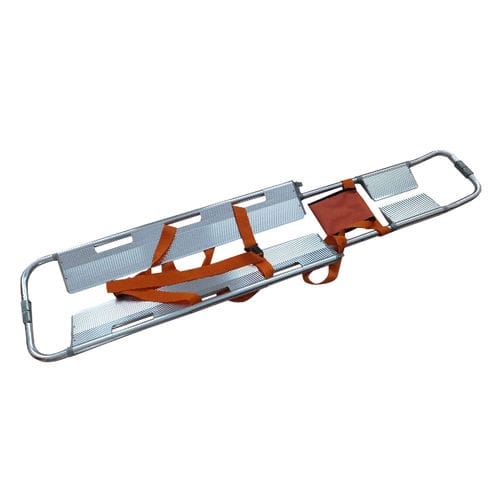 Scoop stretcher - ESR-10 - EGO Zlín - emergency / folding / aluminum