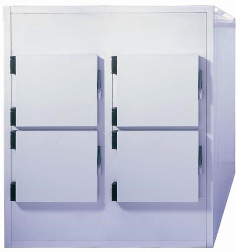 Mortuary stretcher refrigerated mortuary cabinet - 50404 - EIHF-ISOFROID - 4-body / front-loading