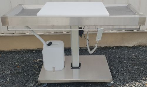 Dissection table - 3114 - EIHF-ISOFROID - rectangular / height-adjustable / on casters