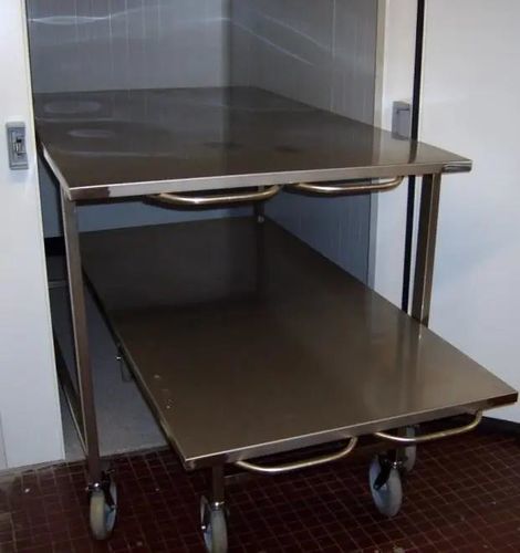 Mortuary stretcher refrigerated mortuary cabinet - EIHF-ISOFROID - 2-body / front-loading
