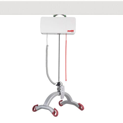 Electric patient lift - Molift Air 350 - Etac - ceiling-mounted / lifting